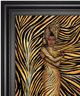 Classy Living Dexter Griffin Golden Stripes Muse Wall Art-1