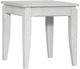 Bernards Bellamy Lane Whitewash End Table-0
