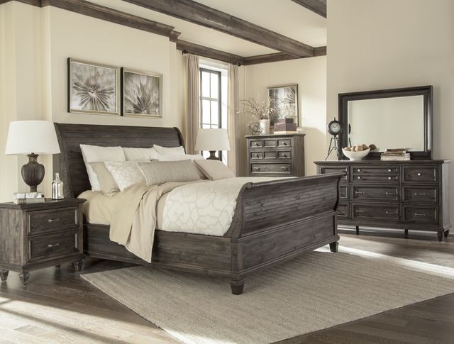 Magnussen Home® Calistoga Weathered Charcoal Gentleman's Chest-2
