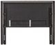 Olliix by Madison Park Dark Grey Queen Amelia Upholstery Headboard-1
