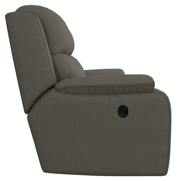 La-Z-Boy® Dorian Smoke Manual Reclining Loveseat-2