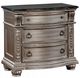 Furniture of America® Fromberg Champagne Nightstand-0