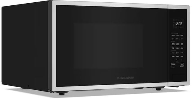KitchenAid® 1.6 Cu. Ft. Stainless Steel with PrintShield™ Finish Countertop Microwave-1