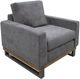 International Furniture Direct Mita Gray Arm Chair-0