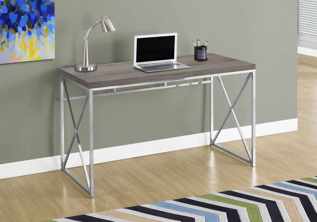 Monarch Specialties Inc. Dark Taupe 48" Computer Desk-2