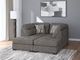 Benchcraft® Olten 2-Piece Graphite Modular Super Chaise-2