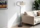 Monarch Specialties Inc. Black Metal Floor Lamp -2