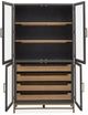 Magnussen Home® Lindon Belgian Wheat Two Tone Dining Cabinet-4