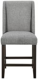 New Classic® Home Furnishings Faust Gray Counter Stool-2