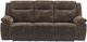 Kate Preston Home Everest Chocolate Power Reclining Sofa with Power Headrest-1