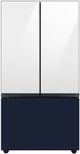 Samsung Bespoke 36" Navy Steel French Door Refrigerator Bottom Panel-2