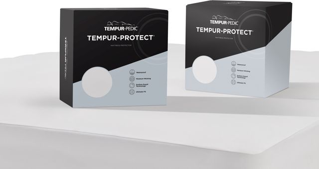 Tempur-Pedic® Tempur-Protect® Full Mattress Protector-4