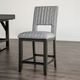 Furniture of America® Potton 2-Piece Blue Gray Counter Height Chair Set-1