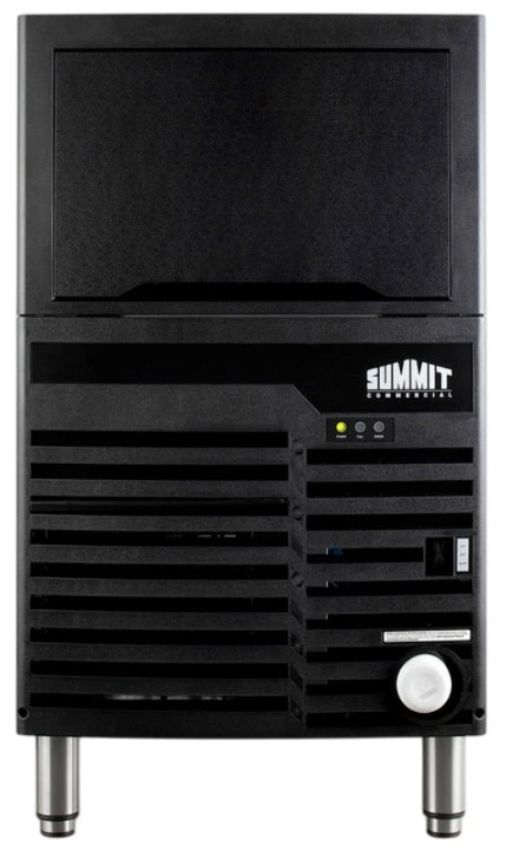 Summit Commercial® 21" 100 lb. Black Commercial Icemaker-0