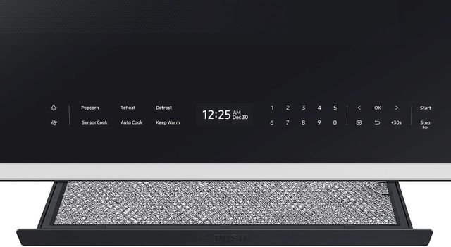 Samsung Bespoke 2.1 Cu. Ft. White Glass Over The Range Microwave-4