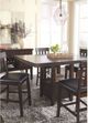 Signature Design by Ashley® Haddigan Dark Brown Counter Dining Table-2