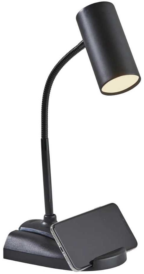 Adesso® Black 21" LED Desk/Clip Lamp-0