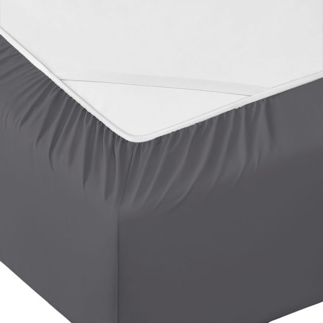Sleeptone® Ultraweave® 6-Piece Gray Microfiber Split Head King Sheet Set-4