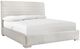 Bernhardt Sereno Lutra/White Queen Upholstered Panel Bed-0