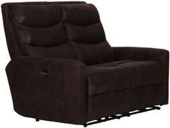 Catnapper® Gill Chocolate Power Reclining Loveseat