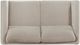 Coaster® Islington Taupe Upholstered Panel Arm Loveseat-5