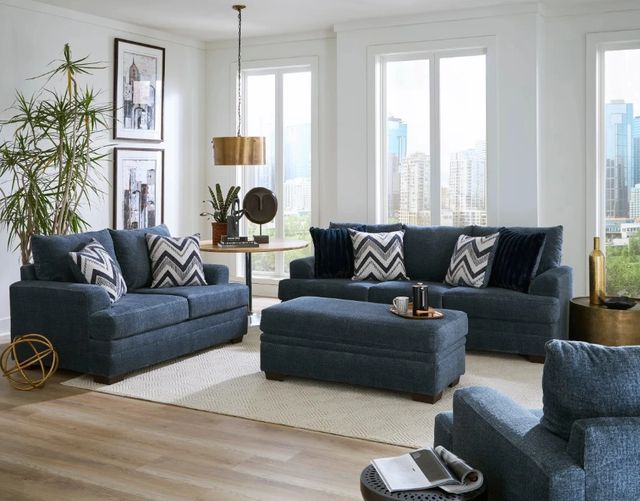 Behold™ Home Pippa Navy Loveseat-1