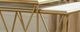 Coaster® Bette 2-Piece Marble Top Nesting Table Set with Lavish Gold Frames-2
