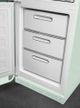 Réfrigérateur à congélateur inférieur de 24 po SMEG® de 11.7 pi³ - Vert pastel-4
