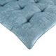 Olliix by Intelligent Design Aqua Edelia Poly Chenille Lounge Floor Pillow Cushion-1