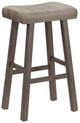 HH2 Home Saddle Rustic Gray/Weathered Taupe Bar Stool-0