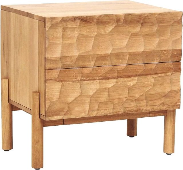 Moe's Home Collection Misaki Natural Nightstand-0