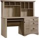 Sauder® Harbor View® Salt Oak® Computer Desk with Hutch-0
