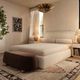 TOV Furniture Murielle Taupe King Panel Bed-1