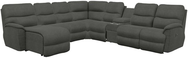 La-Z-Boy® Trouper Ink Reclining Sectional with Custom Layout Options-0