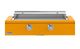 Caliber™ Rockwell Social 48" Saffron Built-In Liquid Propane Outdoor Griddle with Polished Chrome Hardware-0