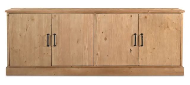 Moe's Home Collection Tade Honey Pine 4-Door Sideboard-1
