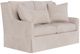 Universal Explore Home™ Customizable Hudson Skirted Loveseat-0
