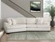 Homelegance® Warwick 2-Piece Beige Sectional with Left Cuddler-1