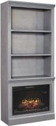 aspenhome® Churchill Smokey Grey 74" Fireplace Display Case-0
