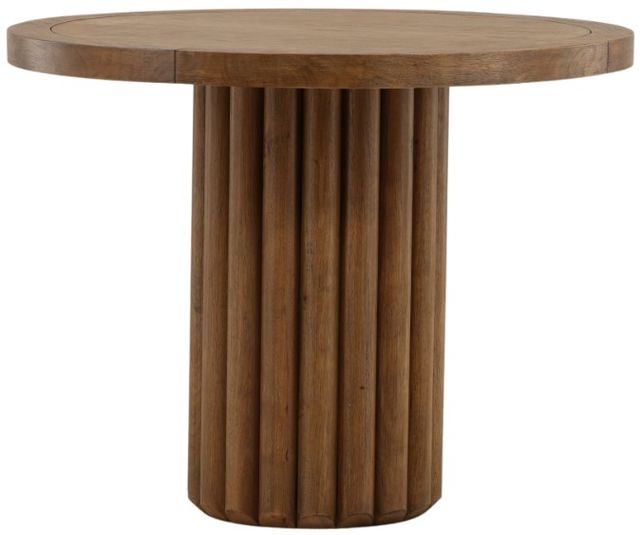 Dovetail Furniture Henley Dark Brown Bistro Table-0
