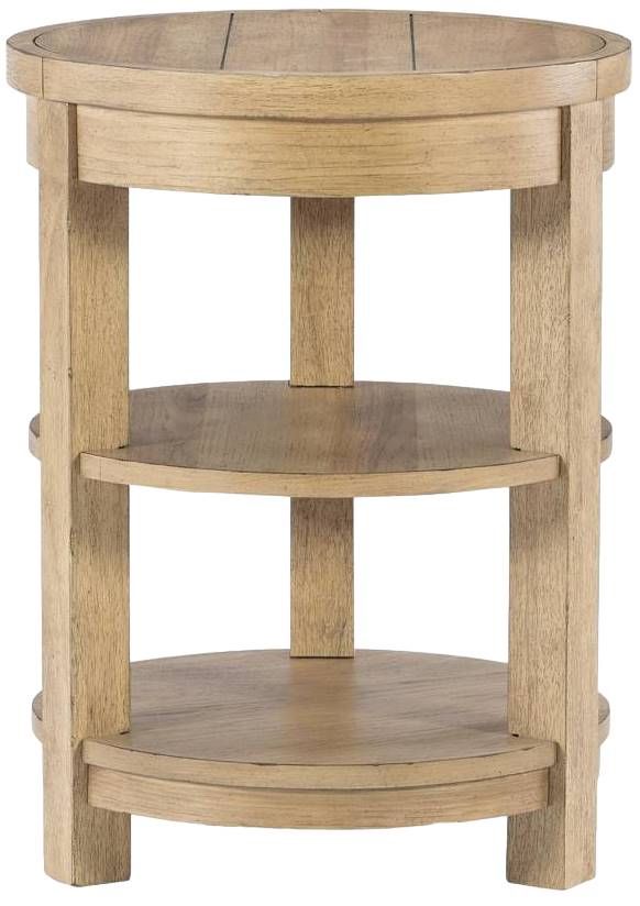 Legacy Classic Today's Traditions Natural Hickory Chairside Table-0