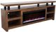 Legends Home Orion Bourbon Oak 88" Fireplace Console-0