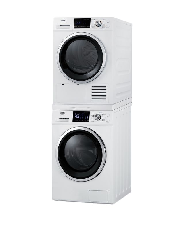 Summit® White Laundry Stacking Kit-4