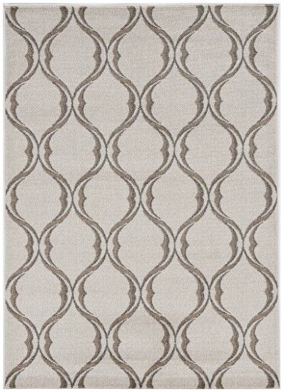 KAS Rugs Lucia Sand Sutton 5'x8' Area Rug-0