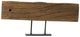 A & B Home Brown/Gray Carved 3-Pillar Candle Holder-3