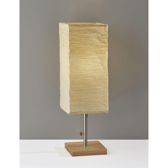 Adesso® Director Natural Wood Table Lamp-1