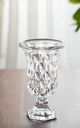 A & B Home Clear 9.5" Vase-2