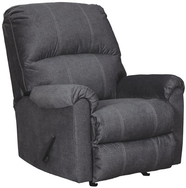 Signature Design by Ashley® Urbino Charcoal Rocker Recliner-0
