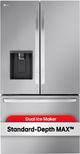 LG 36" 30.7 Cu. Ft. PrintProof™ Stainless Steel French Door Refrigerator-2