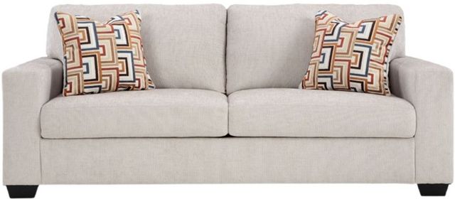 Signature Design by Ashley® Aviemore Stone Queen Sofa Sleeper-1